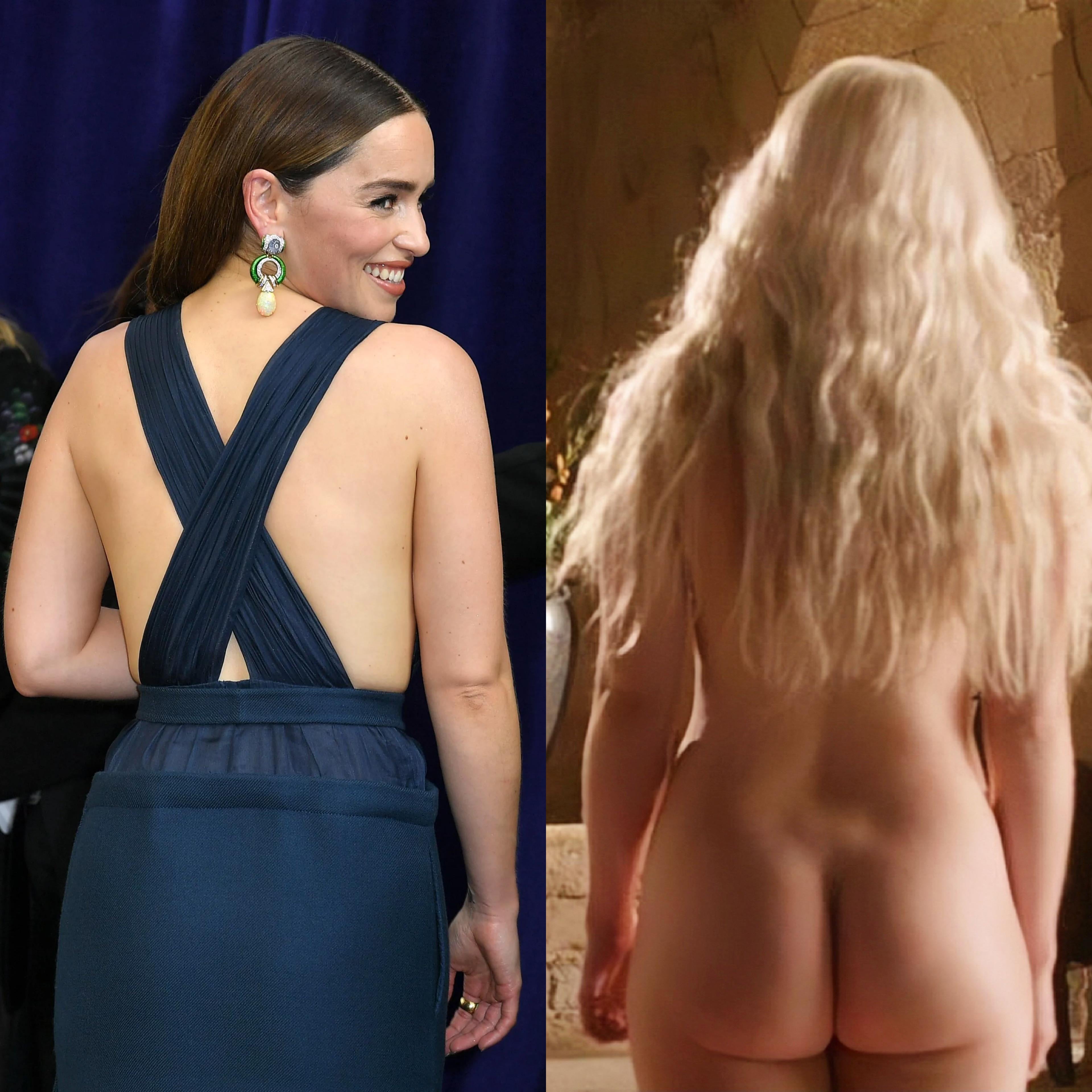 Emilia Clarkes Buttocks Pinuderest Com